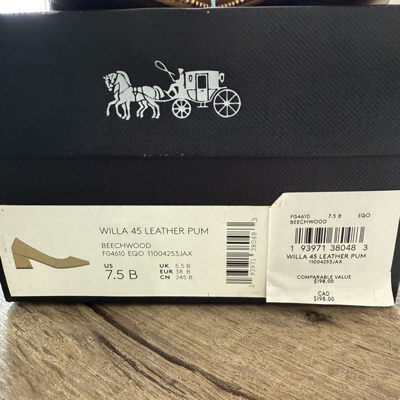 Coach Willa 45 Leather Pumps - Picture 5 of 5